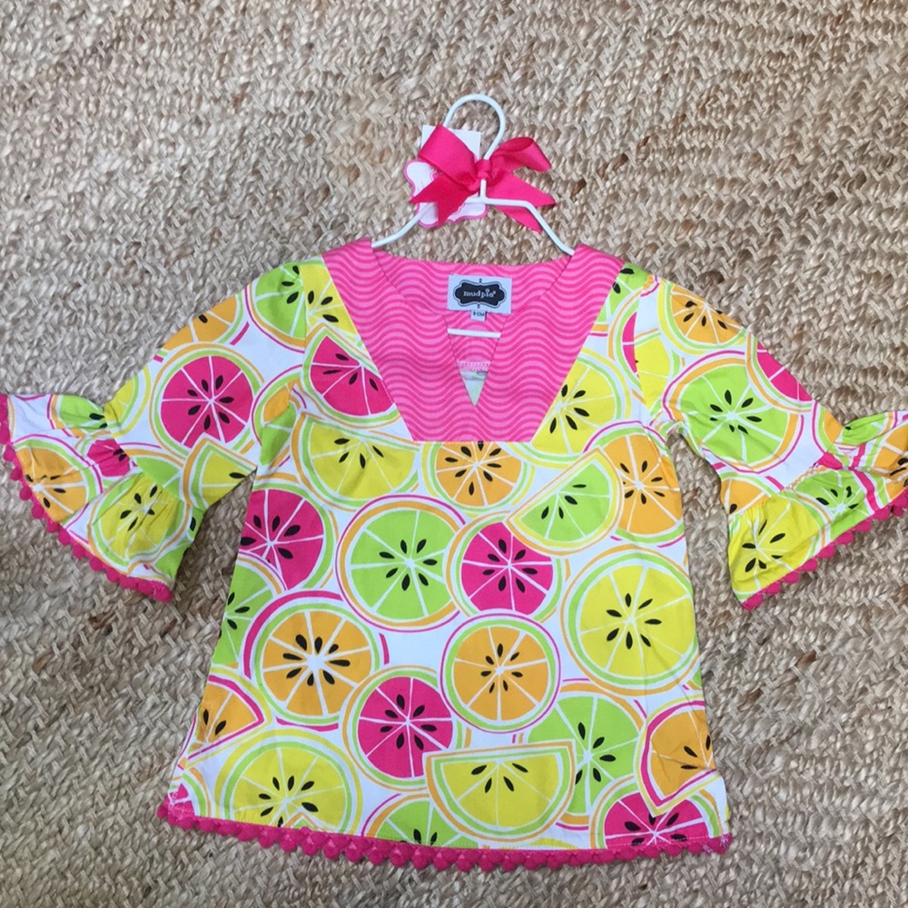 Mud pie baby swim coverup 9-12 months NWT